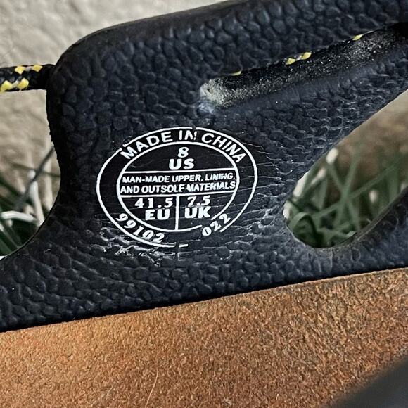 Mion By Keen Black Comfort Lightweight Sandals Men’s Size 8 Water Hiking Sandals - Picture 6 of 9